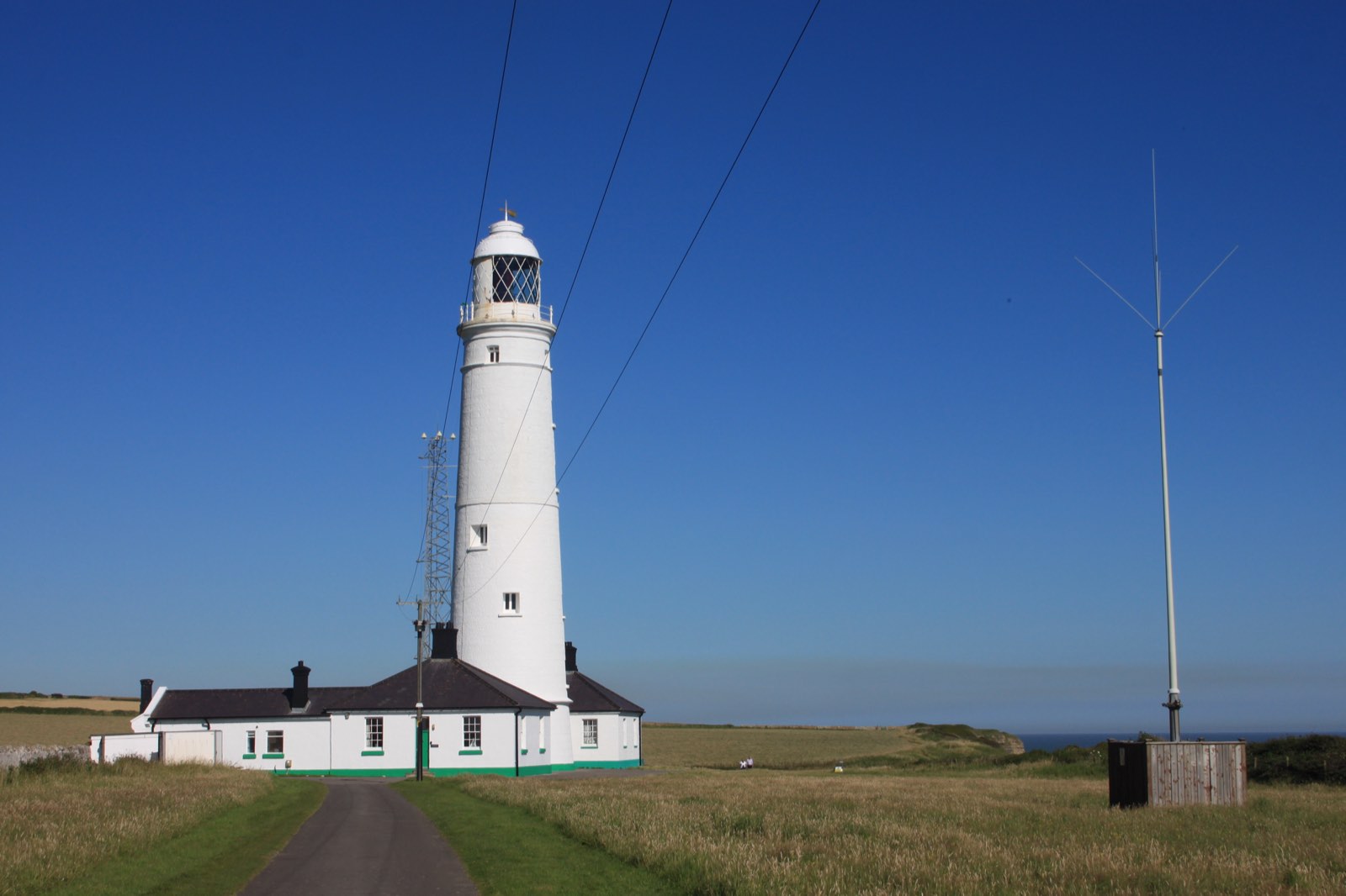 Nash Point lighthouse on the Glamorgan Heritage Coast